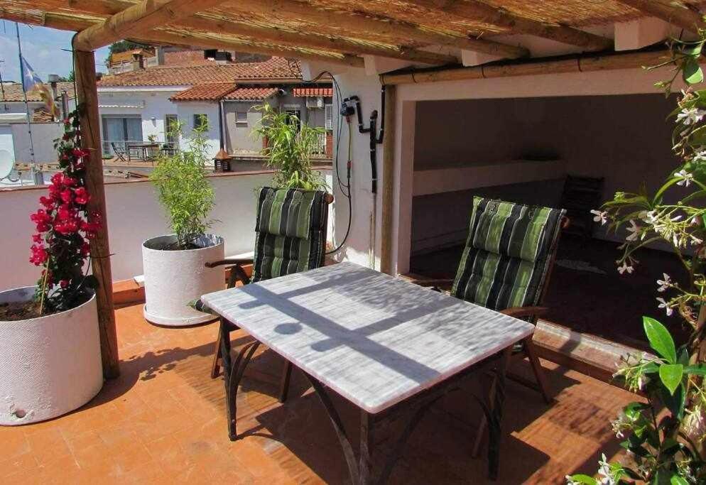 Apartamento Con Increibles Vistas Y Terraza Girona Dış mekan fotoğraf